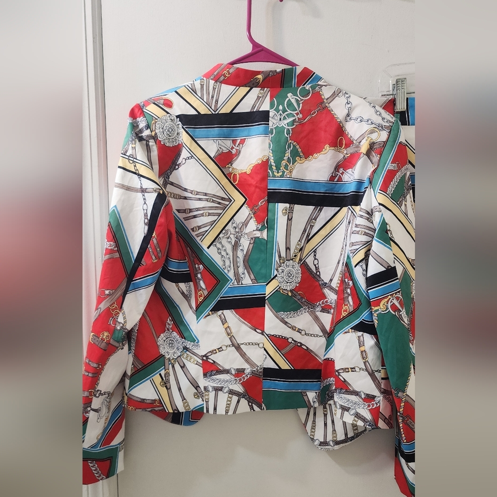 Colorful Geometric Women's Set - Picture 5 of 12